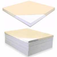 Three Pound Memory Foam Topper, 4" Thick