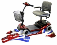 Shoprider Dasher 4 - 4 Wheel Travel Scooter