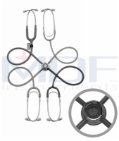 MDF Pulse Time Teaching Stethoscope - 4 Parties