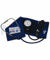 MDF Professional Aneroid Sphygmomanometer with Attached Stethoscope