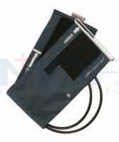 MDF Latex-Free Replacement Blood Pressure Cuff, Large Adult D-Ring Double Tube