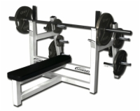 Olympic Flat Bench with Plate Storage