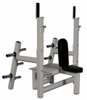 Olympic Shoulder Bench with Plate Storage