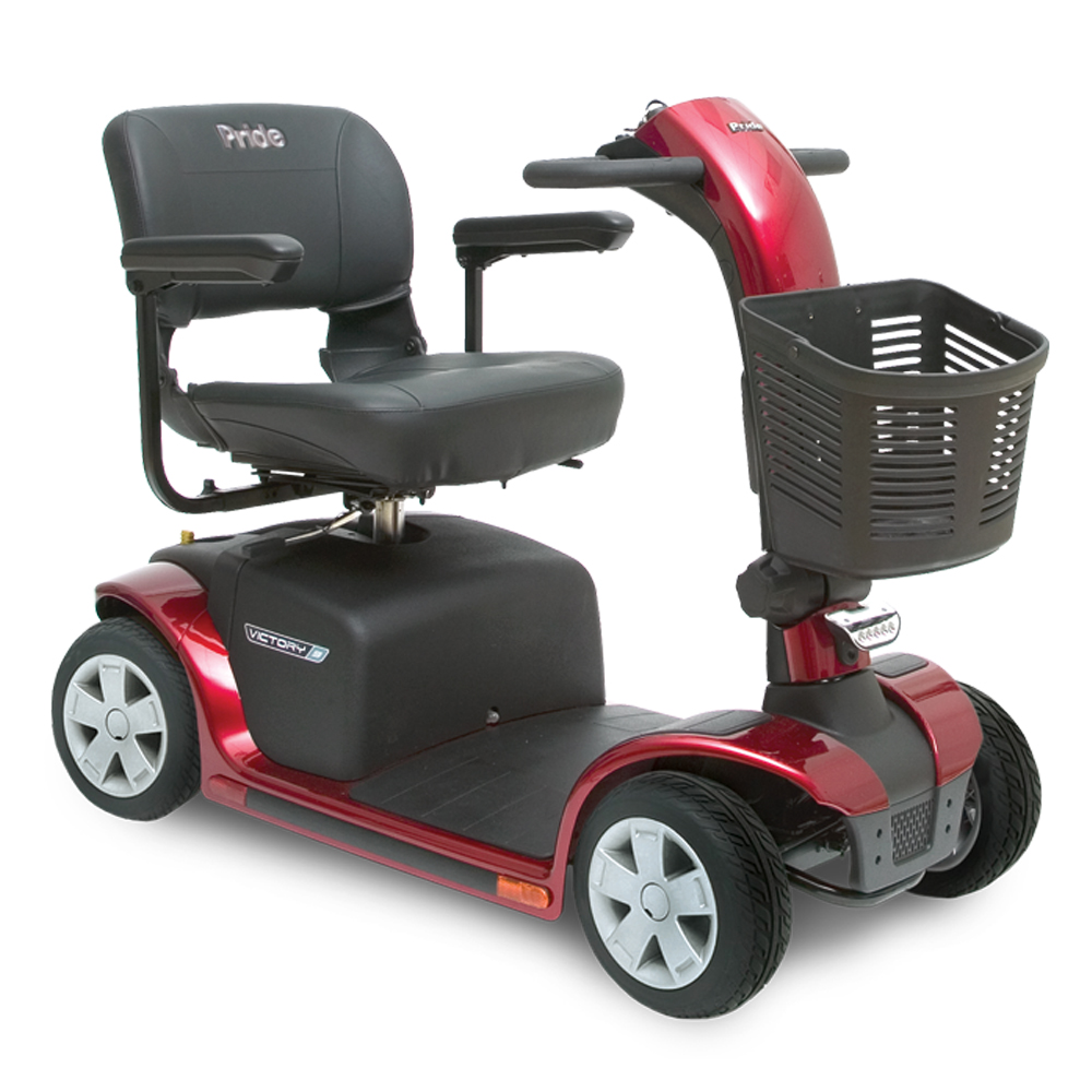 The Pride Victory 9, a 4 wheel scooter