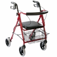 Deluxe Rollator with Padded Seat