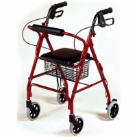 Aluminum Rollator - 6" Wheels