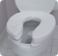 Toilet Seat Velcro Cushion, 2"