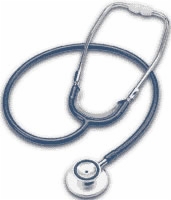 Spectrum Dual Head Stethoscope, Black