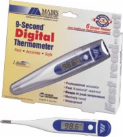 Digital Thermometer 9 Second Reading, Farenheit