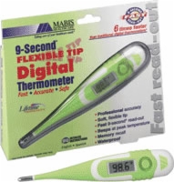 Digital Flexible Tip Thermometer,9 Sec Reading