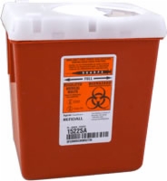 Sharp Safety Autodrop Phlebotomy ,2.2 Qt, Red