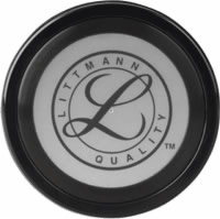 Littmann Tunable Diaphragm & Rim Assembly for Master Cardiology, Black Rim (Pack of 5)