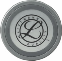 Littmann Tunable Diaphragm & Rim Assembly for Master Cardiology, Gray Rim (Pack of 5)