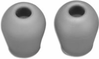 Ear Tips - Firm, Large, Gray (Bag of 10 Pairs)
