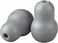 Ear Tips - Soft, Small, Gray (Bag of 10 Pairs)