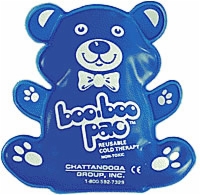 Boo-boo Pac,reusable Cold Pack,blue,teddy Bear Shp