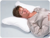 Butterfly Pillow, 22" X 18", White