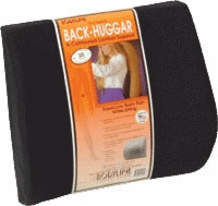 Back-huggar Original Lumbar Support Cushion,black