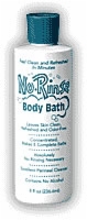 No-Rinse Body Bath, 8 Oz. Bottle