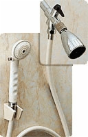 Hand Held Shower Spray And Diverter Valve Combo, 6