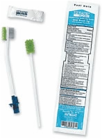 Suction Toothbrush Kit W/ Antiseptic Oral Rinse