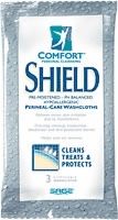 Comfort Shield Perineal Washcloth w/ Dimethicone (Pack of 3)