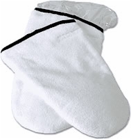 Terry Velour Mitt For Therabath Pro Bath