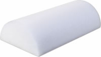 6" X 12" White Half Foam Roller