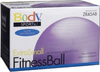 Fitness Ball, 45 Cm, Purple, Slow Air Release