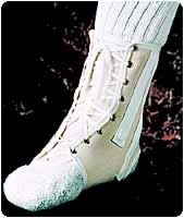 Natural, Sm (6"-7 1/2") Canvas Ankle Splint, Stays