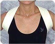 Beige, Sm (14"-20") Clavicle Strap W/buckles