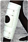 White, Sm, 16" Deluxe Knee Immobilizer