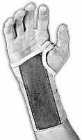 Beige, Rt, Md (3"-3 1/2") Elastic Wrist Brace,stay