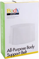 All Purpose Value Elastic Support Belt,6"w,xlg,lf