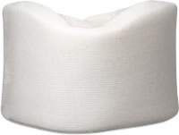 4" Wide Cervical Collar, Velcro Close, Natural, Lf
