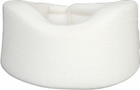 2" Wide Cervical Collar, Velcro Close, Natural, Lf