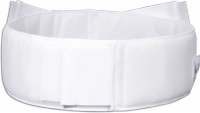 Trochanter Belt, White, Velcro Closure, 3.5" Wide