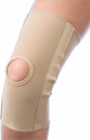 Slip On Knee Comp.sleeve W/open Patella&stays,med
