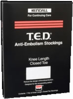 T.e.d.'s, White Knee Length W/clsd Toe, Sm. - Reg