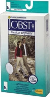 Activewear 15-20mmhg Knee Hi Sock, Large, White