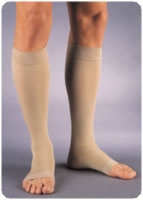Relief 30-40mm Knee-hi, X-lrg, Opn Toe, Beige,pair