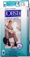 Jobst For Men Thigh, Medium, Black, 20-30 Mm Hg