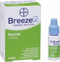 Ascensia Breeze 2 Normal Control Solution