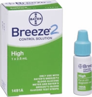 Ascensia Breeze 2 High Control Solution