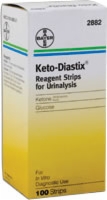Keto-diastix Reagent Strips, 100 Qty.