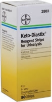 Keto-diastix Reagent Strip. 50 Per Box