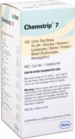 Chemstrip #7 Urine Test Strips, 100/vial