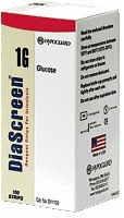 Diascreen Urine Strips For Glucose, 100/bottle