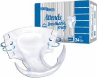 Attends Breathable Briefs, Large 44"-56" (Bag of 24)