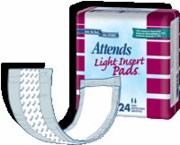 Attends Light Insert Pad, 3.75" X 11.5" (Bag of 24)